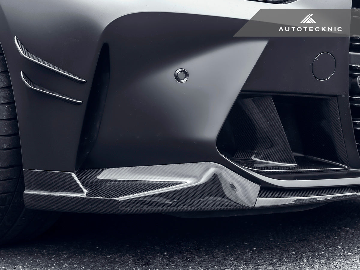 AutoTecknic Dry Carbon Front Bumper Lower Vent Set - G80 M3 | G82/ G83 M4