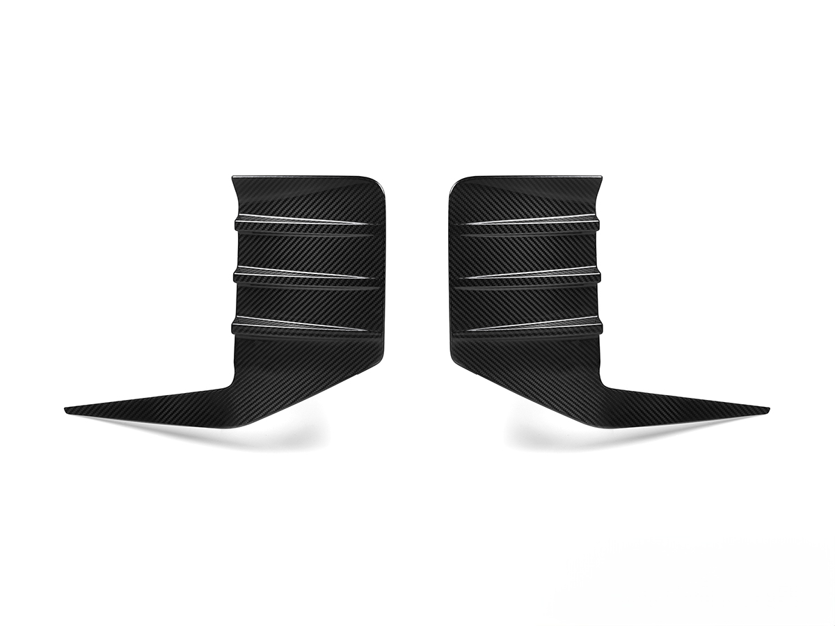 AutoTecknic Dry Carbon Rear Bumper Trim Set - G87 M2