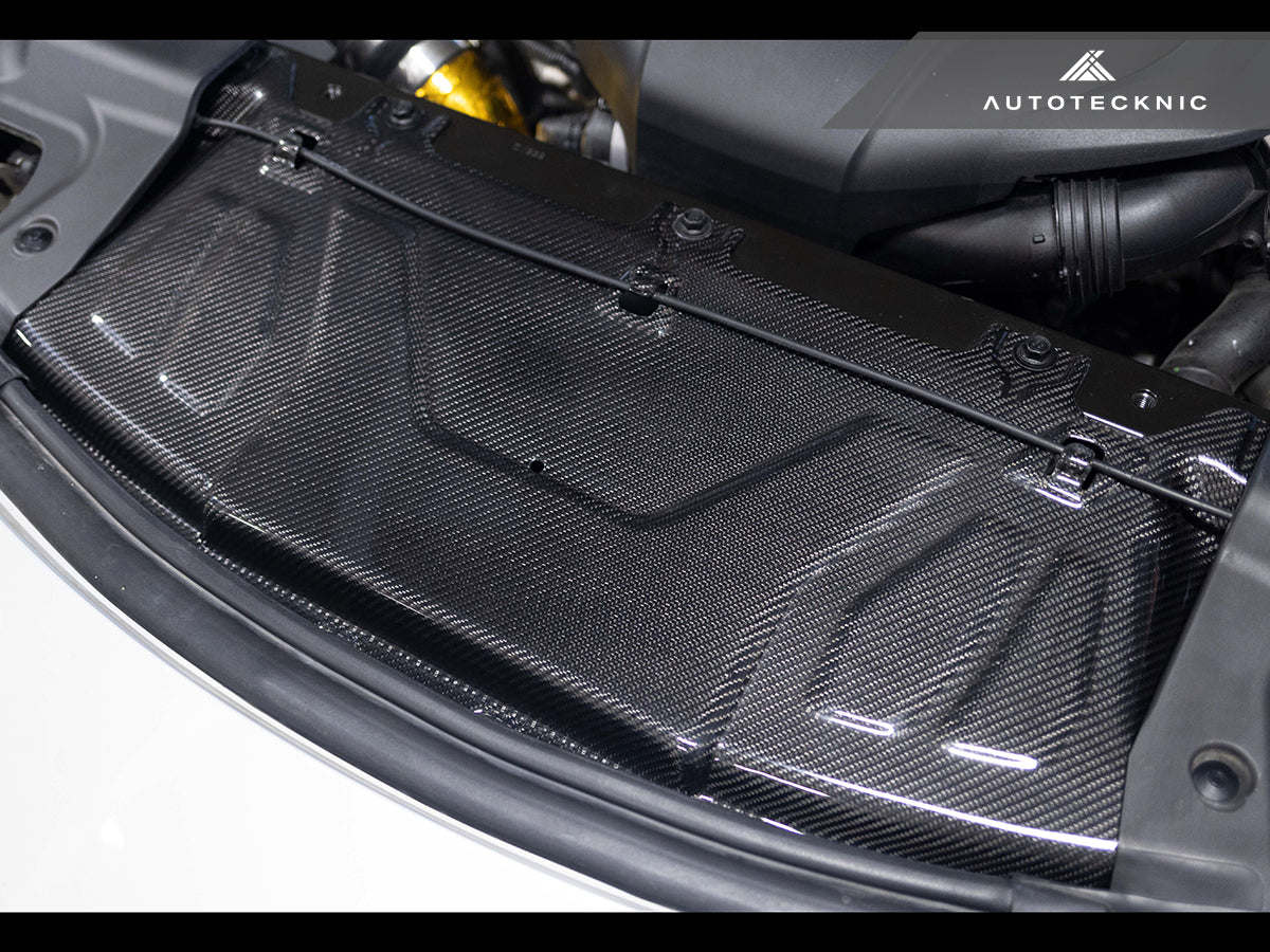 AutoTecknic Dry Carbon Fiber Cooling Shroud - A90 Supra