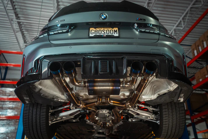 BMW G8x M3 / M4 Valved Performance Exhaust System FULL SYSTEM EQUAL LENGTH (CATBACK)