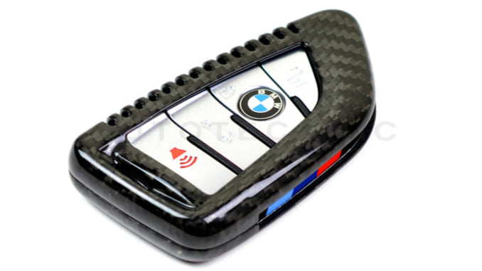 AutoTecknic Dry Carbon Remote Key Case  with white background