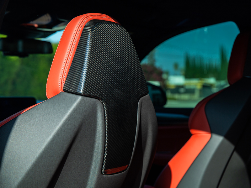 AutoTecknic Dry Carbon Seat Back Cover Set - G87 M2