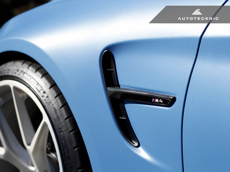 AutoTecknic Replacement Dry Carbon Fiber Fender Trim - F80 M3 | F82/ F83 M4