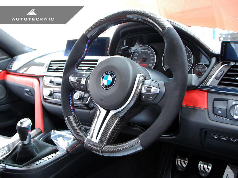 AutoTecknic Replacement Carbon Steering Wheel - F87 M2 | F80 M3 | F82/ F83 M4