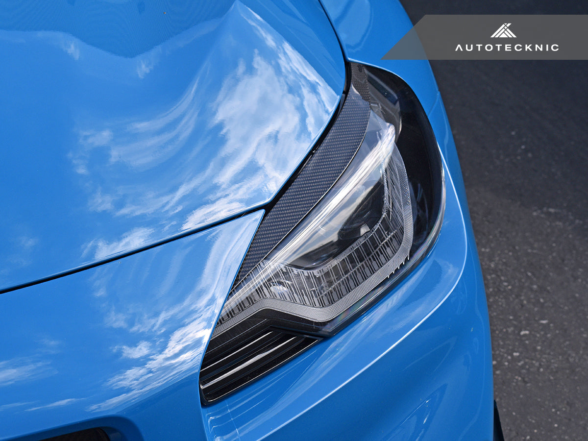 AutoTecknic Carbon Fiber Headlight Trim Set - G87 M2