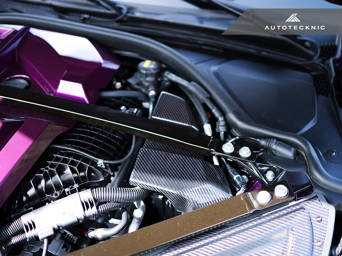 AutoTecknic Dry Carbon ECU Battery Terminal Cover - G87 M2