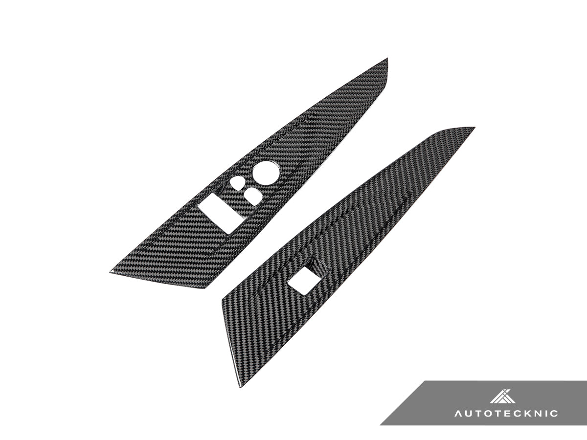 AutoTecknic Dry Carbon Window Switch Panel Trim Set - G82 M4