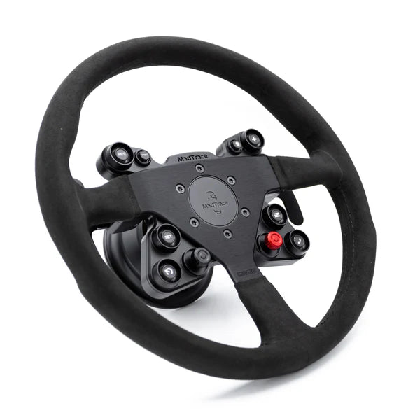 Detachable racing steering wheel system by JQ Werks for GR Supra