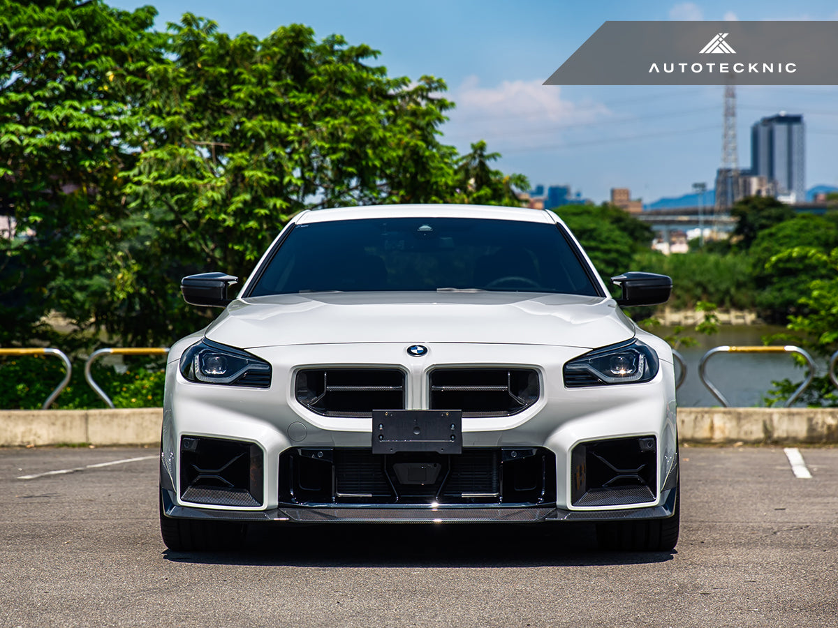 AutoTecknic Dry Carbon Podium Front Lip Set - G87 M2