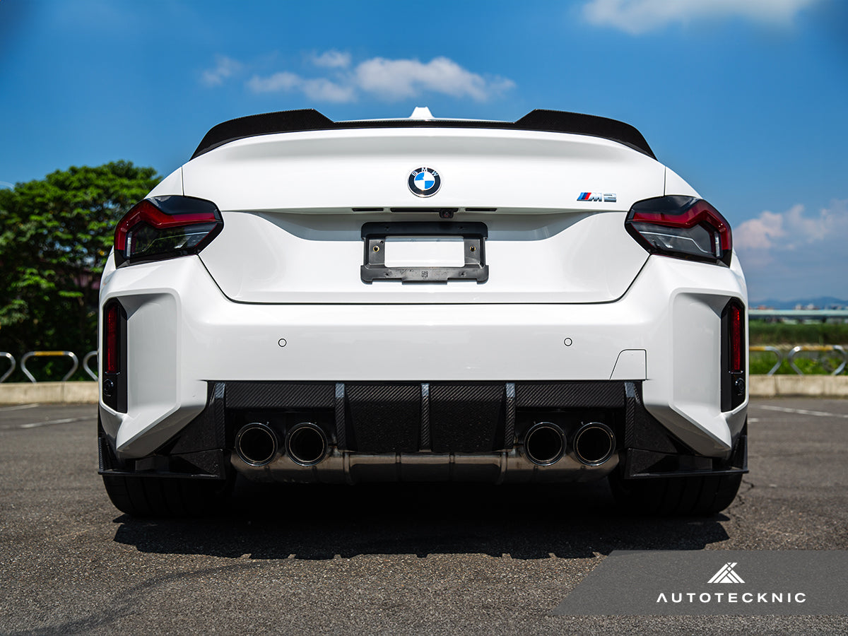 AutoTecknic Dry Carbon Rear Splitter Set - G87 M2