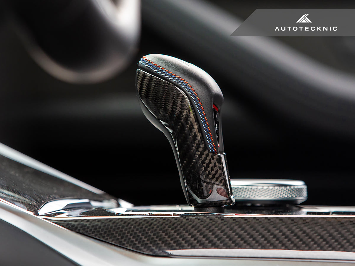 AutoTecknic Dry Carbon Gear Selector Cover - G8X M2/M3/ M4