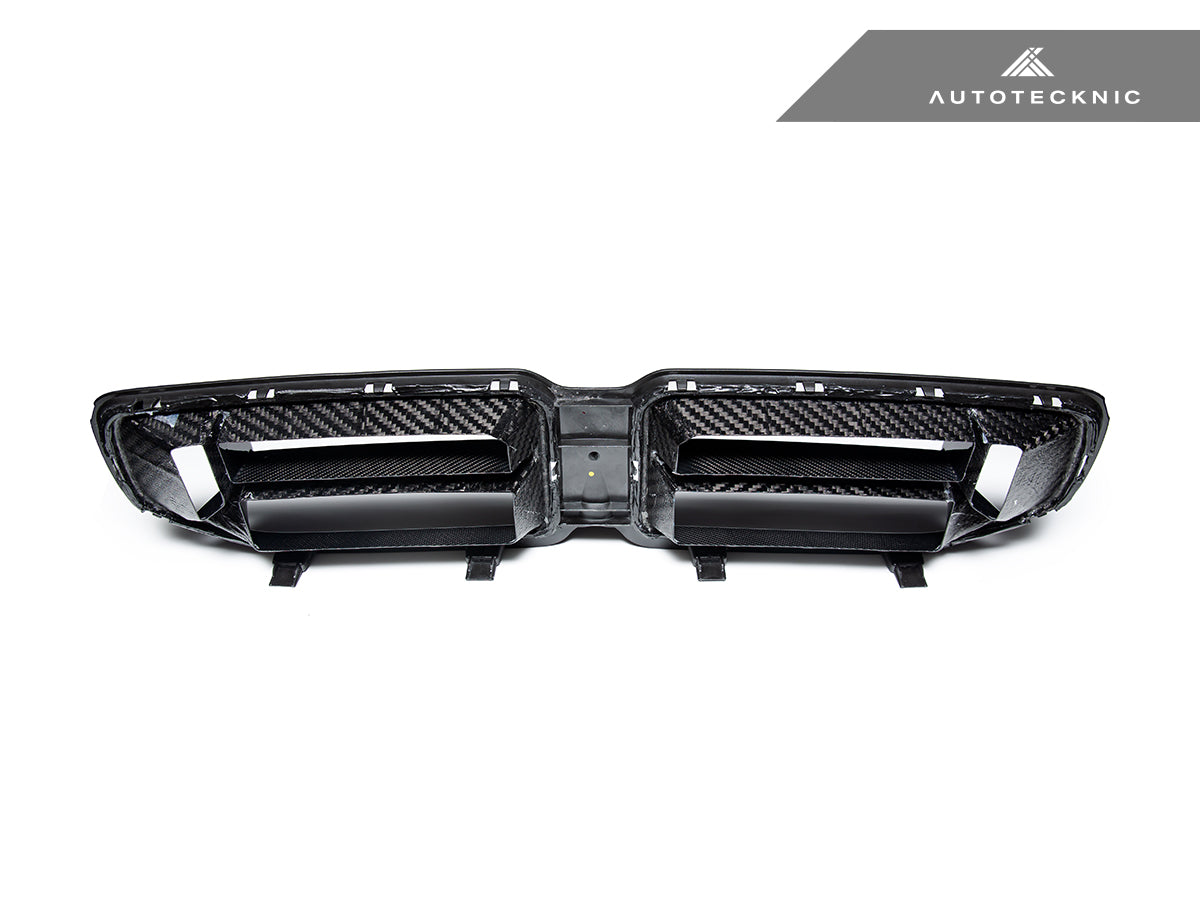 AutoTecknic Dry Carbon Podium Front Grille - BMW G87 M2