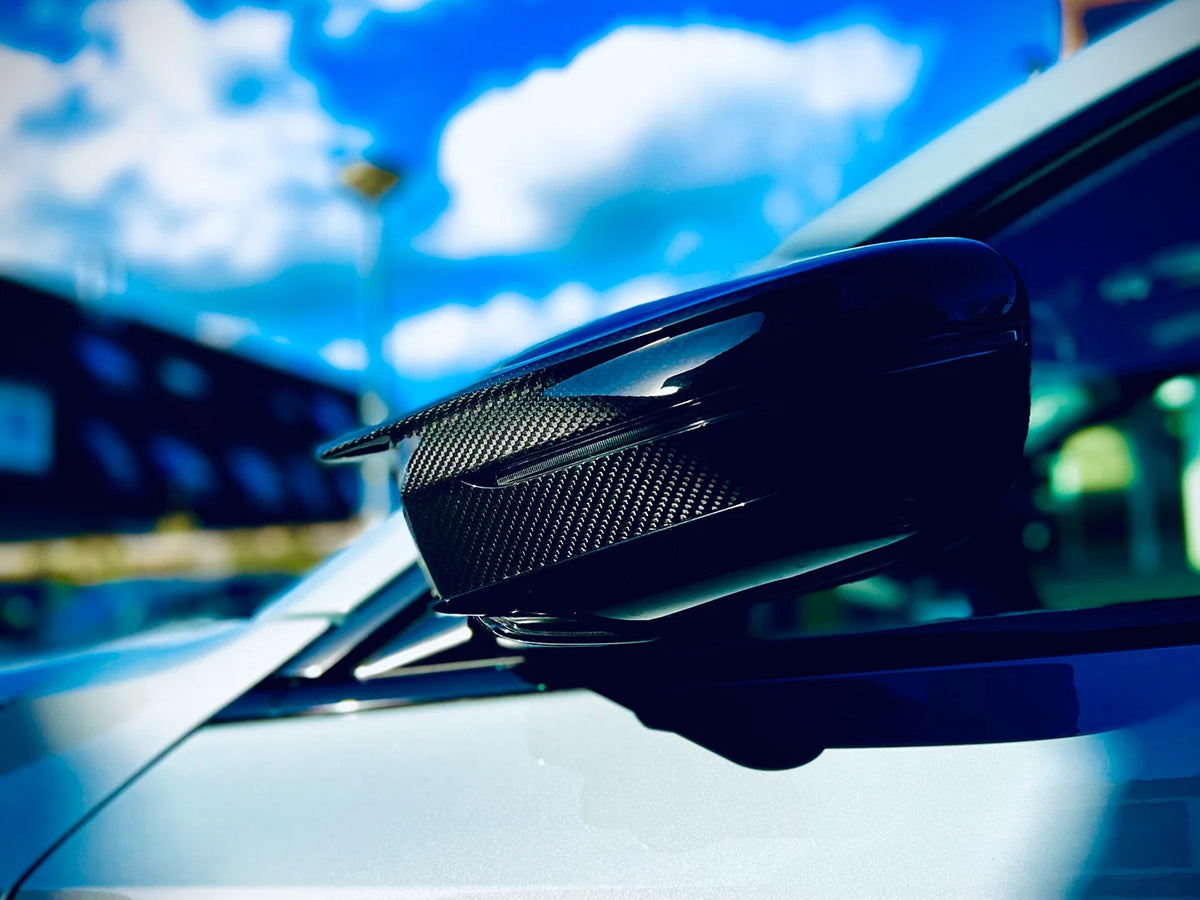 AutoTecknic Dry Carbon Fiber Mirror Covers - G87 M2