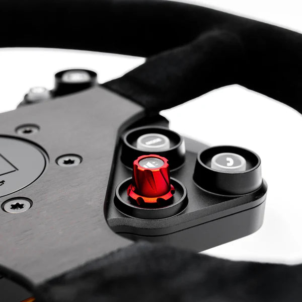 LED-backlit front buttons on Madtrace® steering wheel hub