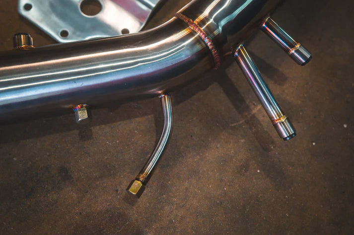 BMW G8x M3 / M4 Valved Performance Exhaust System MID PIPE EQUAL LENGTH