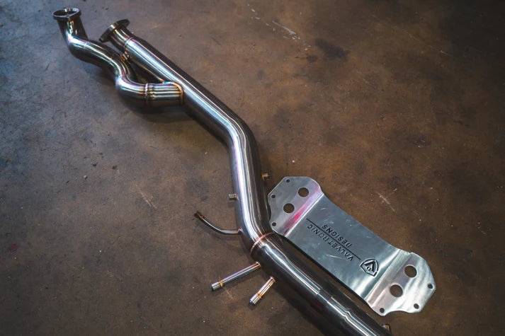 BMW G8x M3 / M4 Valved Performance Exhaust System MID PIPE EQUAL LENGTH