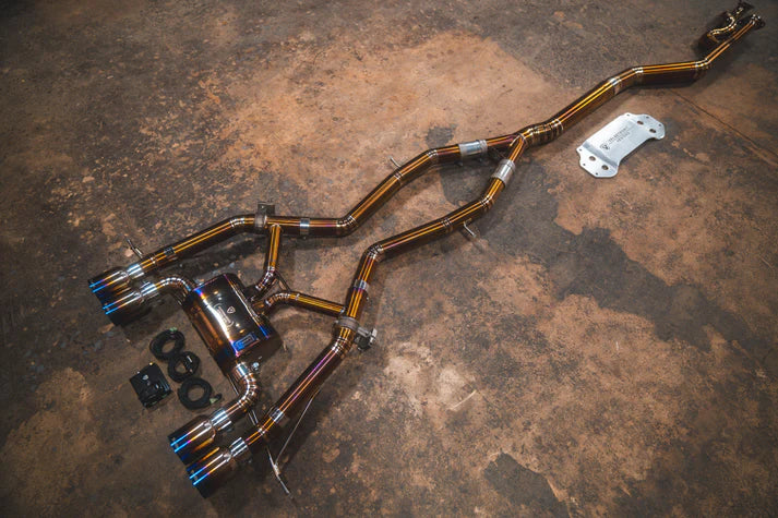 BMW G8x M3 / M4 Valved Performance Exhaust System FULL SYSTEM EQUAL LENGTH (CATBACK)