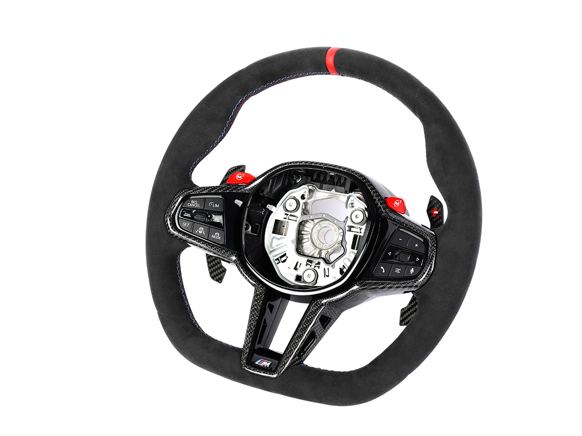 AutoTecknic G8X LCI Alcantara steering wheel 