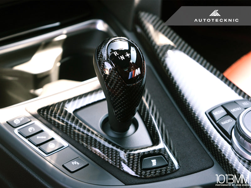 AutoTecknic Carbon Fiber Gear Selector Cover - F80 M3 | F82/ F83 M4