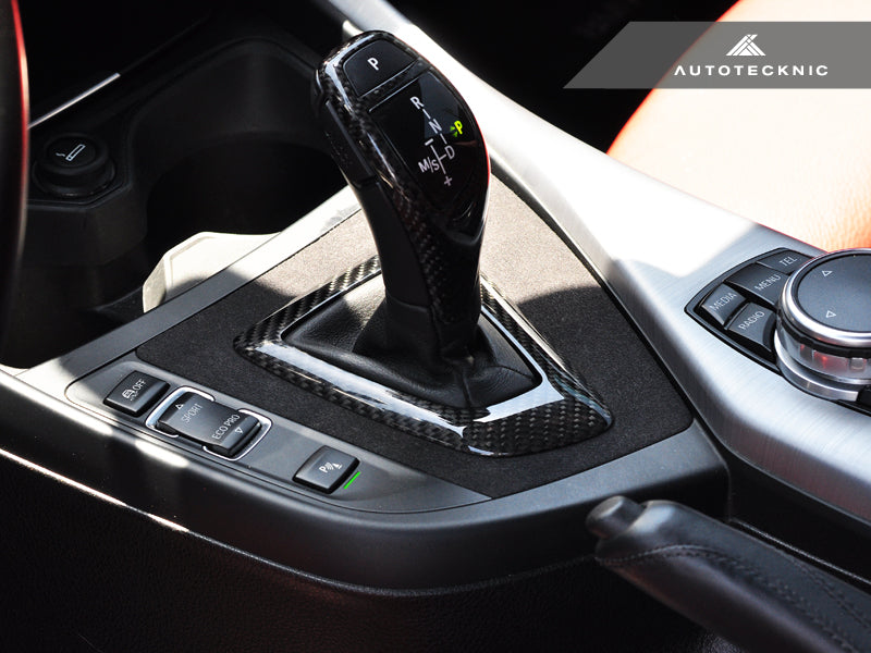 AutoTecknic Carbon Alcantara Shift Console Trim - F87 M2 | F22 2-Series