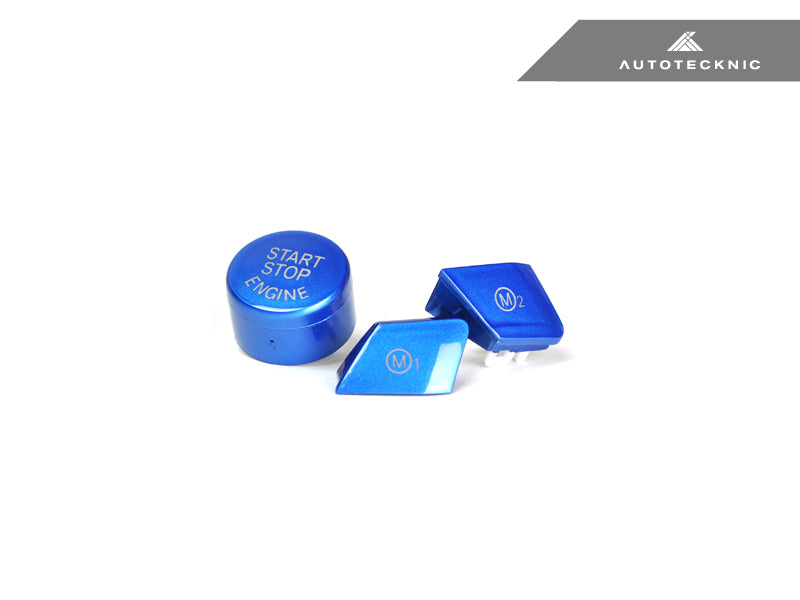 AutoTecknic Royal Blue M1/ M2 Button Set - F80 M3 | F82/ F83 M4