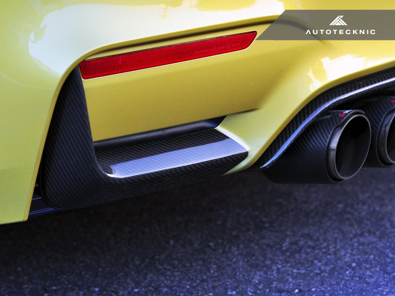 AutoTecknic Carbon Fiber Rear Bumper Trim - F80 M3 | F82/ F83 M4