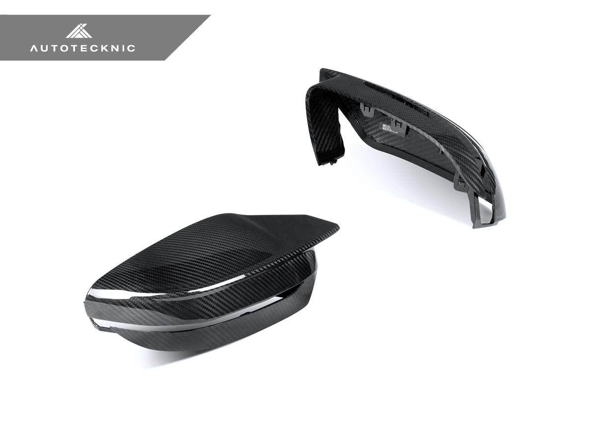 AutoTecknic Dry Carbon Fiber Mirror Covers - G20 M340I LCI | G22 M440I LCI