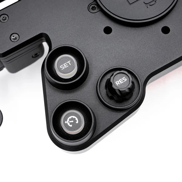 led backlit factory buttons on madtrace steering wheel 
