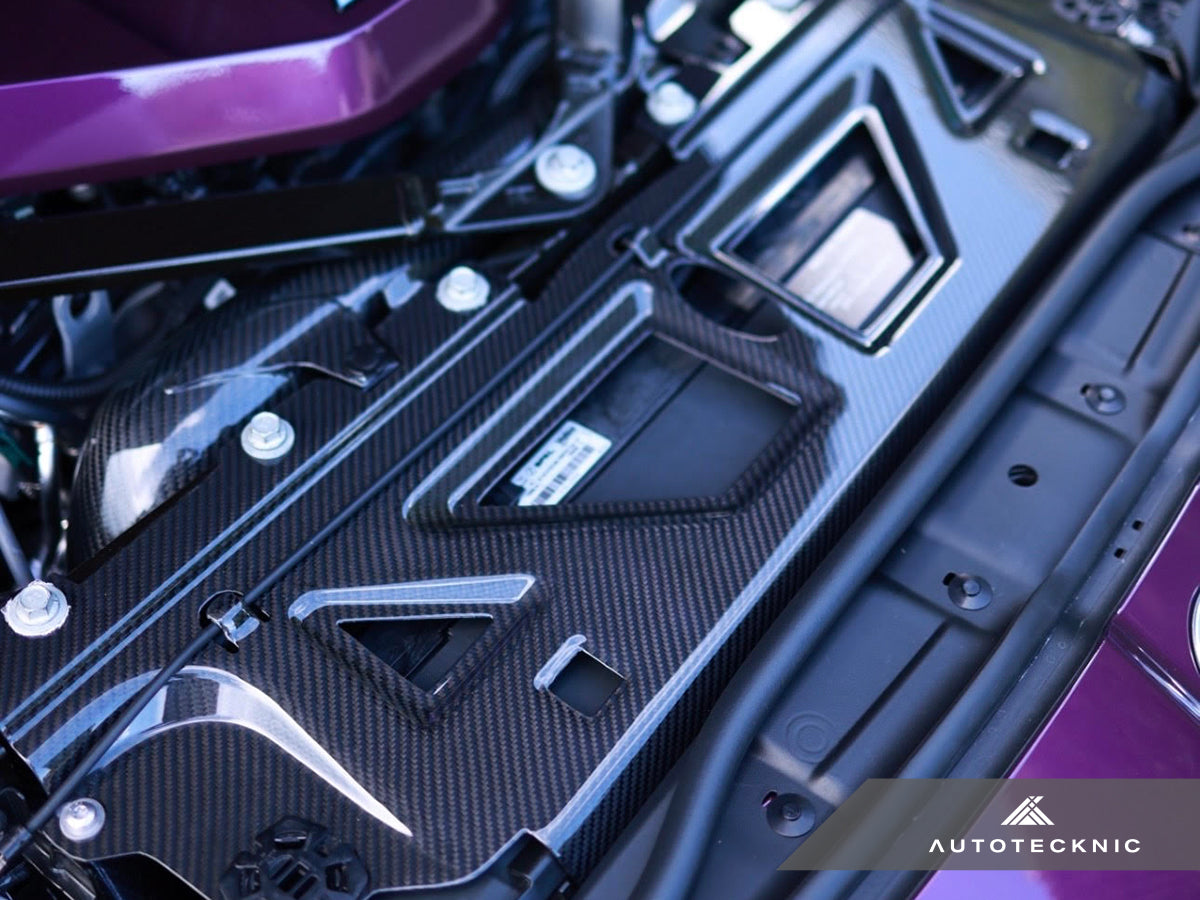 AutoTecknic Dry Carbon Fiber Cooling Shroud - G80 M3 | G82/ G83 M4